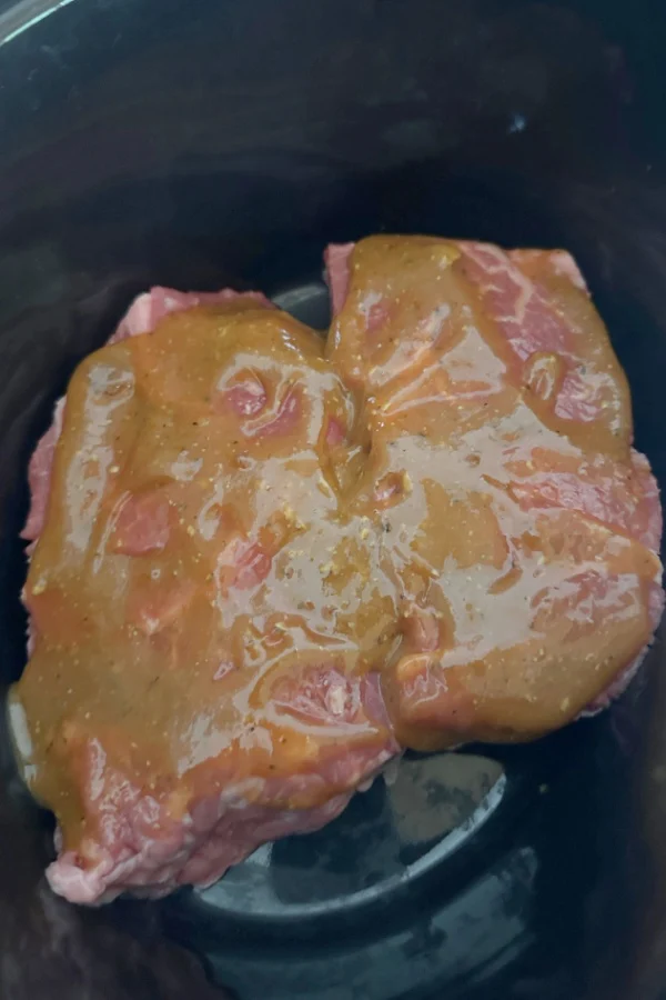 sauce on chuck roast
