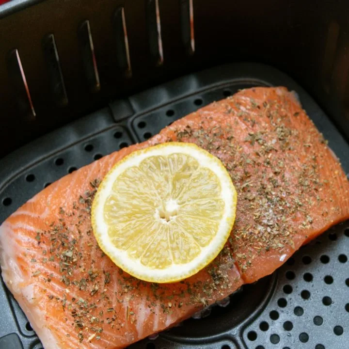 air fryer salmon