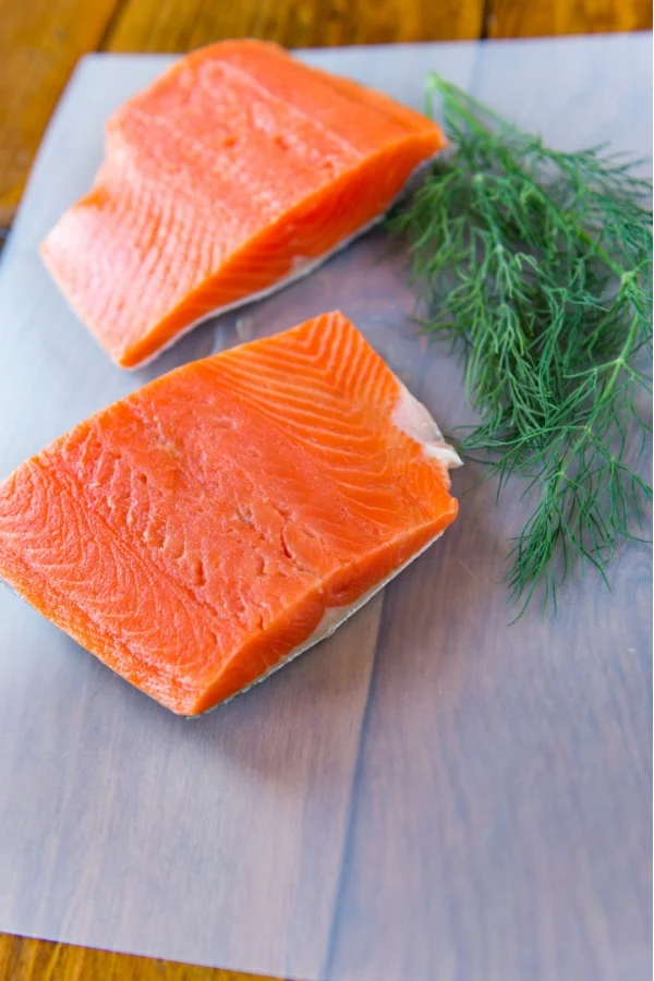 wild caught salmon
