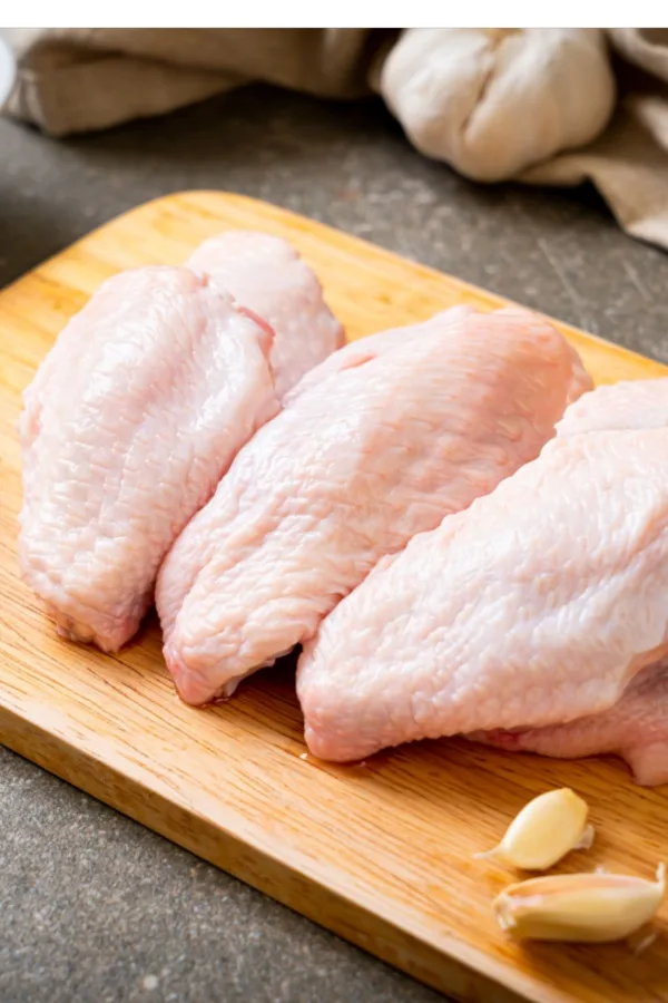 raw chicken wings