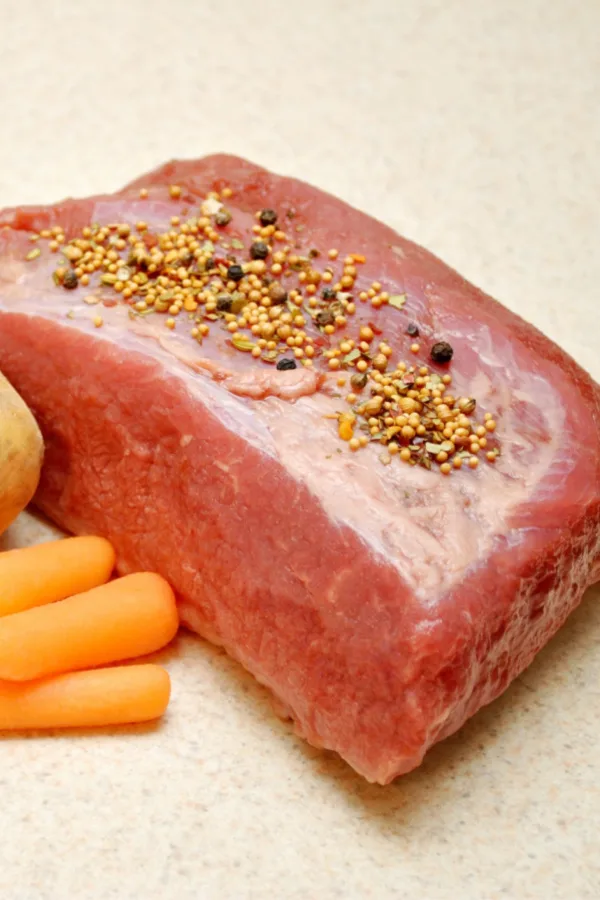 brisket with spices