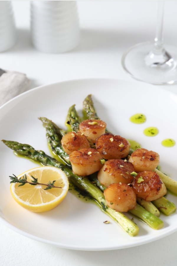 scallop dinner