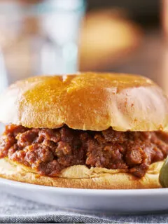 sloppy Joe sandwich