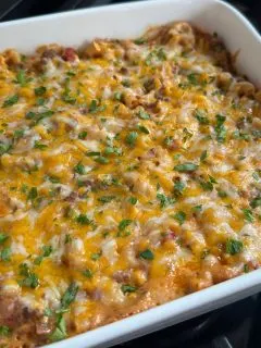 cheeseburger casserole