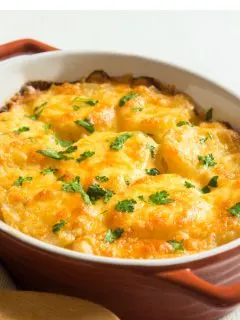 au gratin potatoes for two